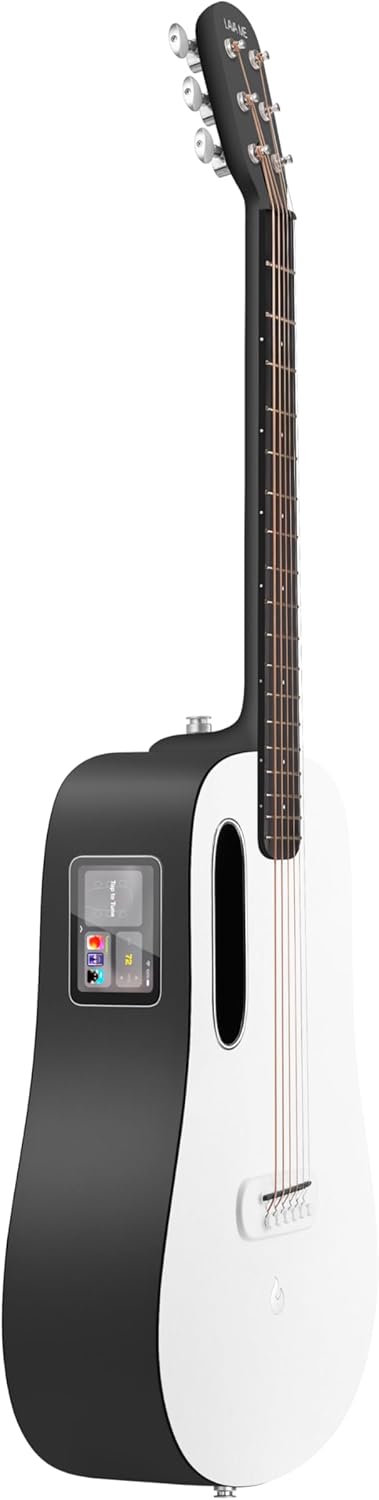 LAVA ME Play Electric-Acoustic Guitar with FreeBoost System, Smart Guitar with Guitar Bag, Data Cable, Truss Rod Wrench, Support 2.4Ghz WIFI/5G Bluetooth