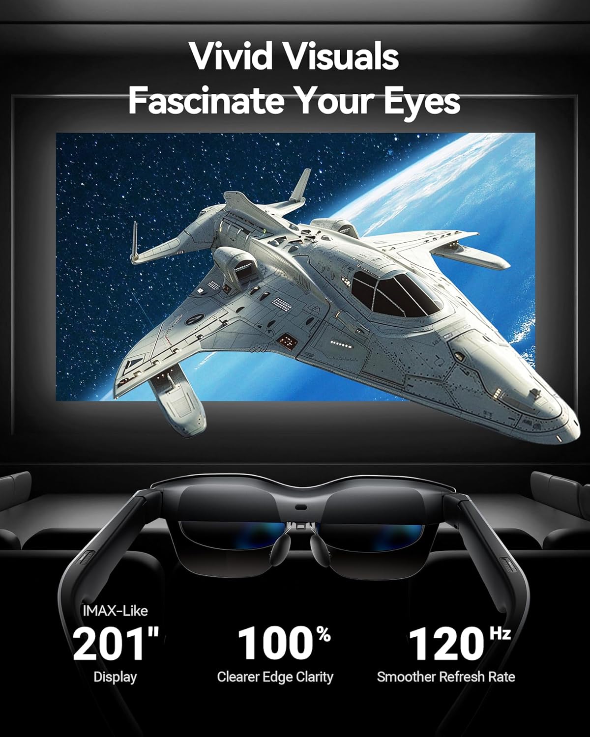 RAYNEO Air 2s AR/XR Glasses - 4 Speakers, 201