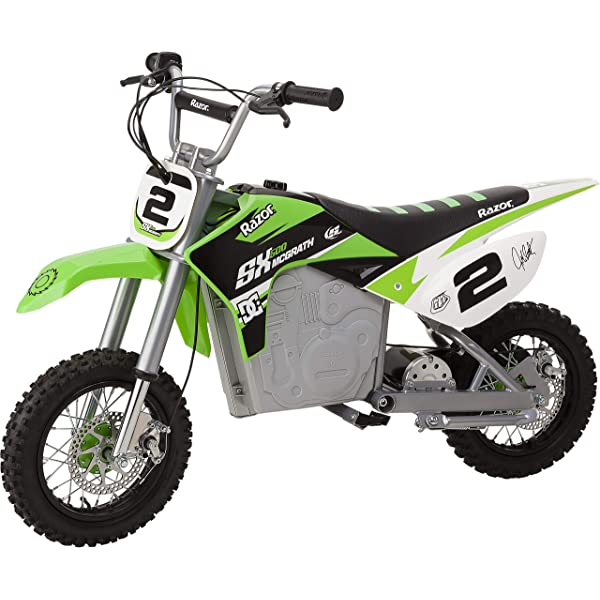 Razor Dirt Rocket Electric Motocross Off-Road Bike - SX350, SX500, MX350, MX650 Models Mx650 (Yellow) Standard Packaging