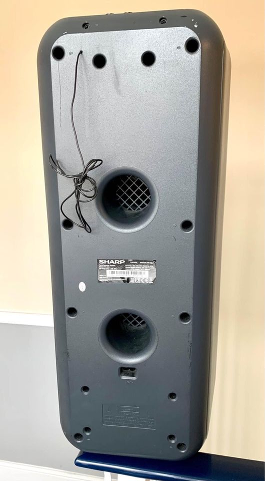 SHARP PS-929 180W High Power Portable Party Speaker