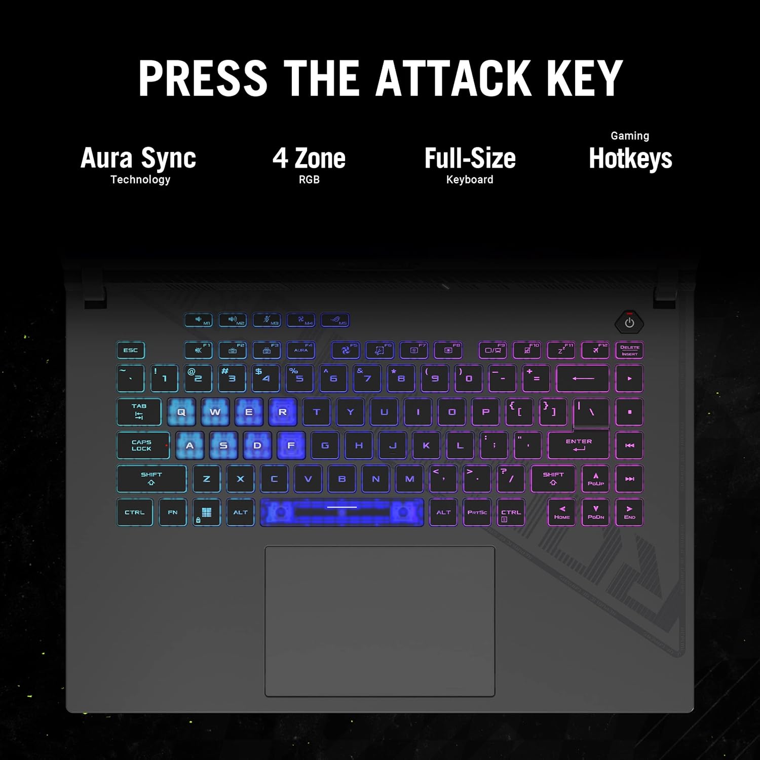 ASUS ROG Strix G16 Gaming Laptop, 165Hz Display, NVIDIA® GeForce RTX™ 4060, Intel Core i7-13650HX, 16GB DDR5, 1TB PCIe Gen4 SSD