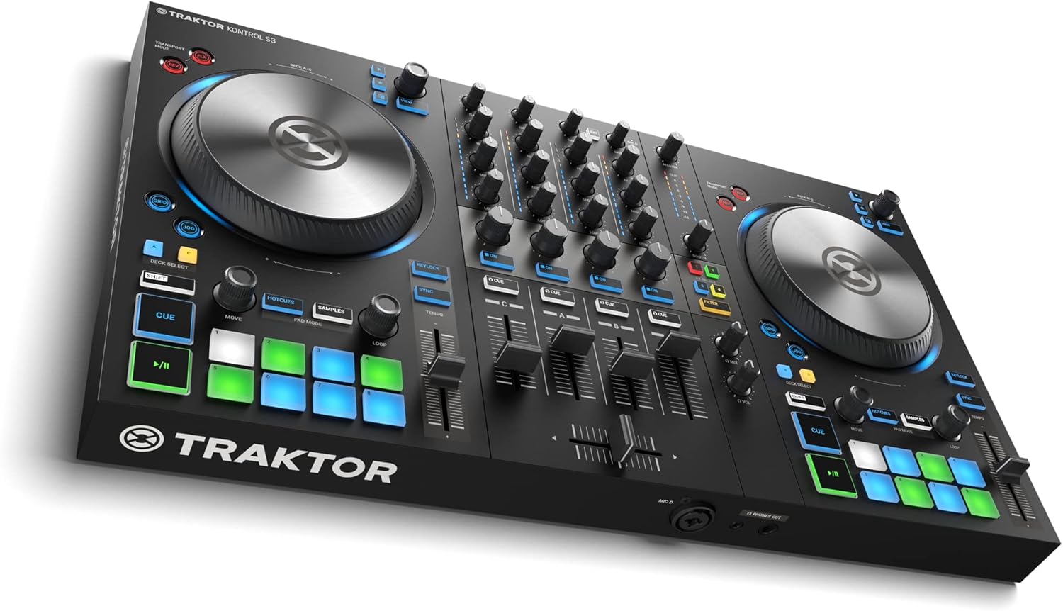 NATIVE INSTRUMENTS Traktor Kontrol S3 DJ Controller + Traktor Pro 4 Software