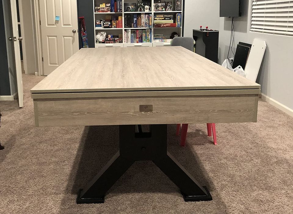 【Sports&Outdoors】Black Canyon 7' Pool Table with Dining Top