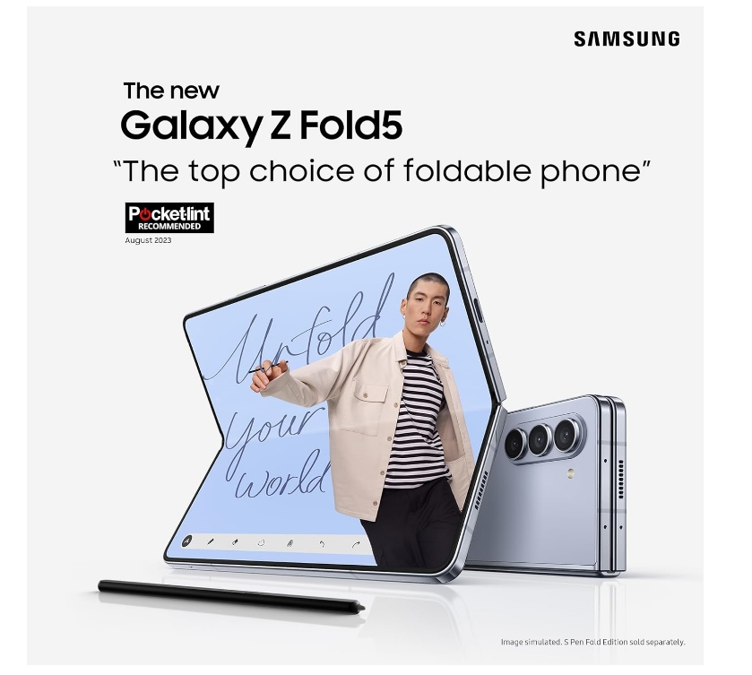 Samsung Galaxy Z Fold5, Unlocked Android Smartphone
