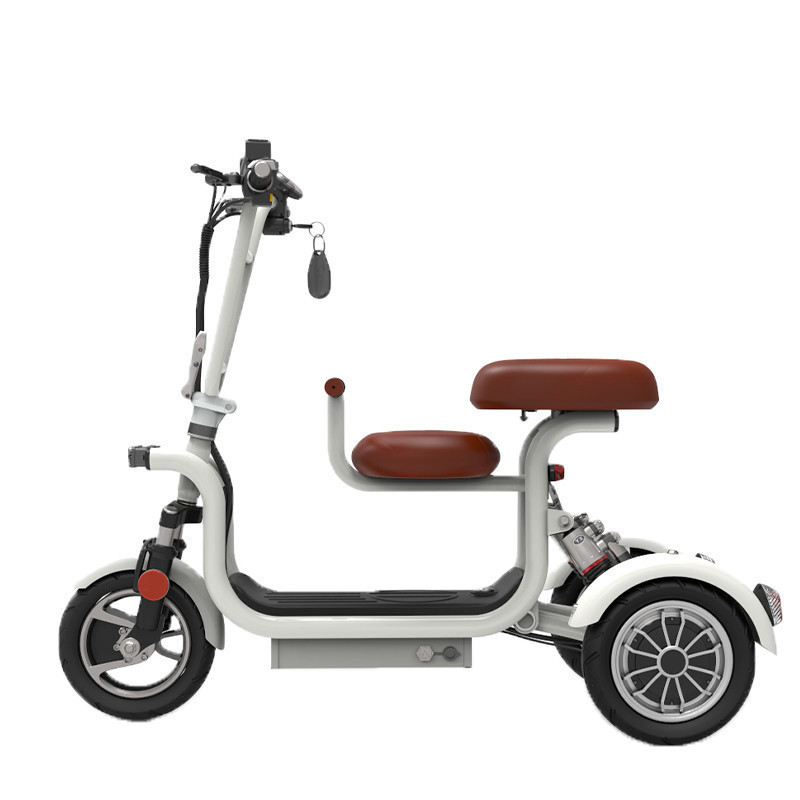 Suitable for home travel light tricycle electric scooter 3 wheel powered adult scooter