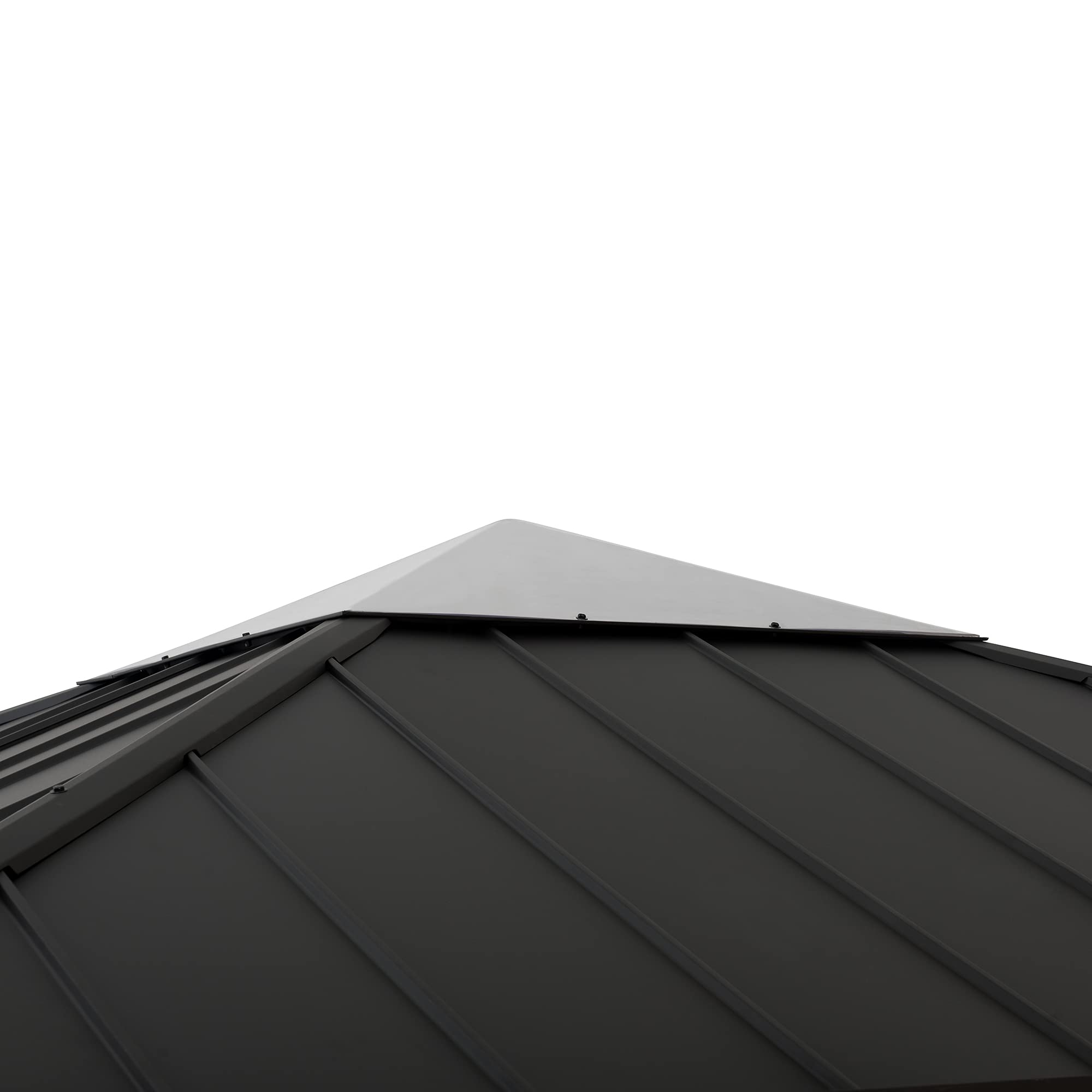 11x11 Multipurpose Studio/Hot Tub Shelter with Steel & Polycarbonate Hardtop & Mute Lock Doors