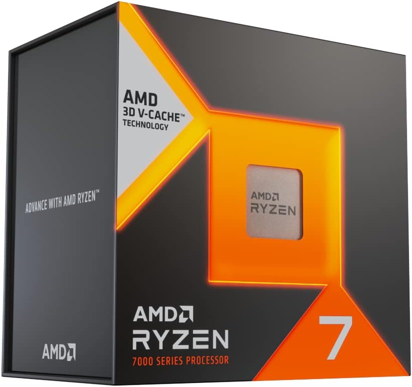AMD Ryzensets 7 7800X3D Processor with Cooler