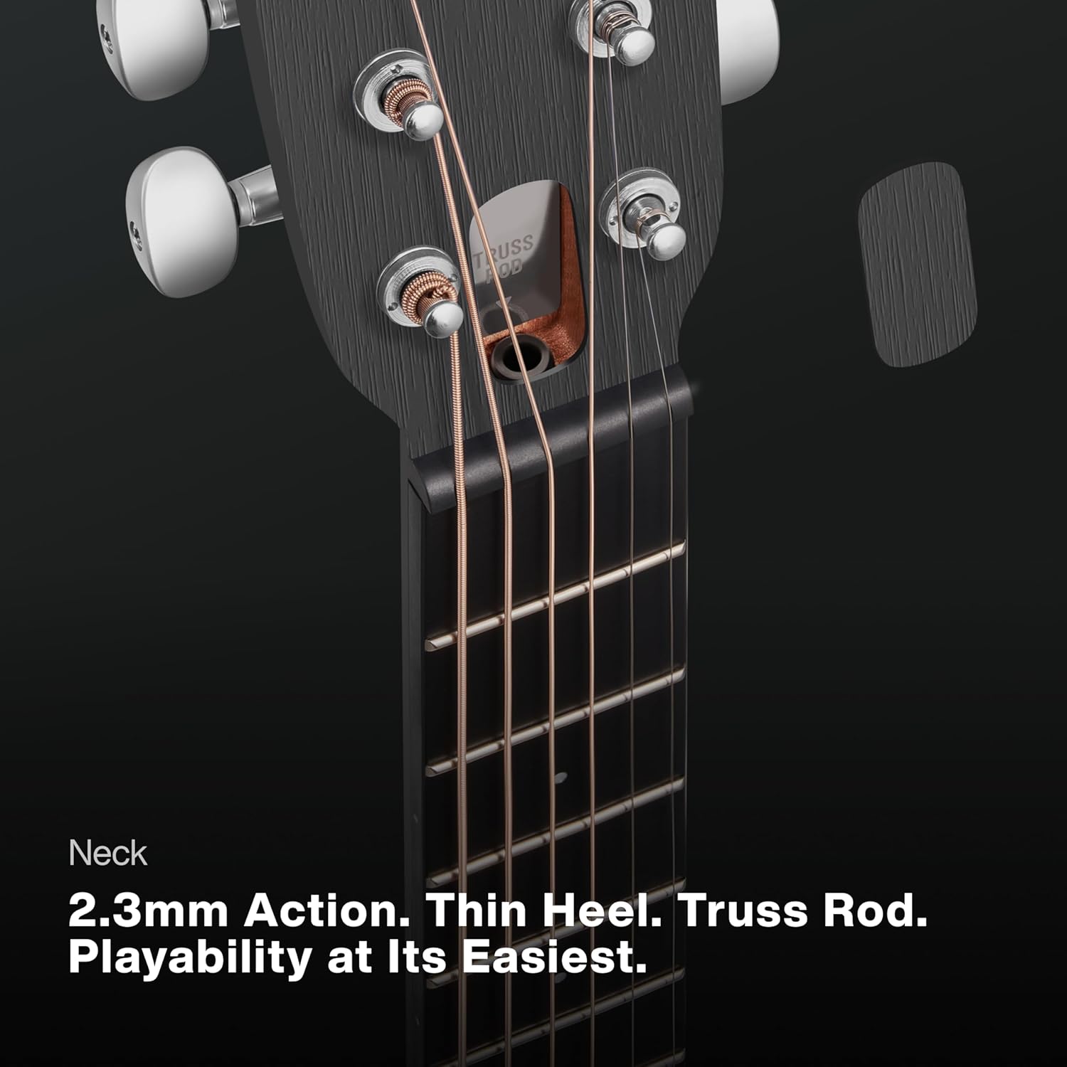 LAVA ME Play Electric-Acoustic Guitar with FreeBoost System, Smart Guitar with Guitar Bag, Data Cable, Truss Rod Wrench, Support 2.4Ghz WIFI/5G Bluetooth