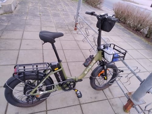 Engwe L20 SE 250W 20 Foldable Electric Trekking Bike15.6Ah Step-through E-bike