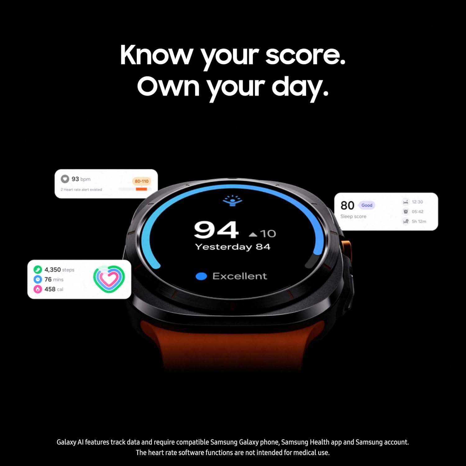 Samsung 2024 Galaxy Watch Ultra 47mm LTE AI Smartwatch