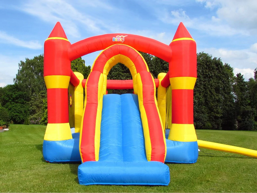 BEBOP ULTIMATE COMBO KIDS BOUNCY CASTLE AND SLIDE.
