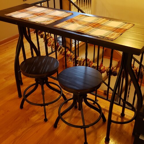 【Furniture】Keaka 2 - Person Counter Height Dining Set