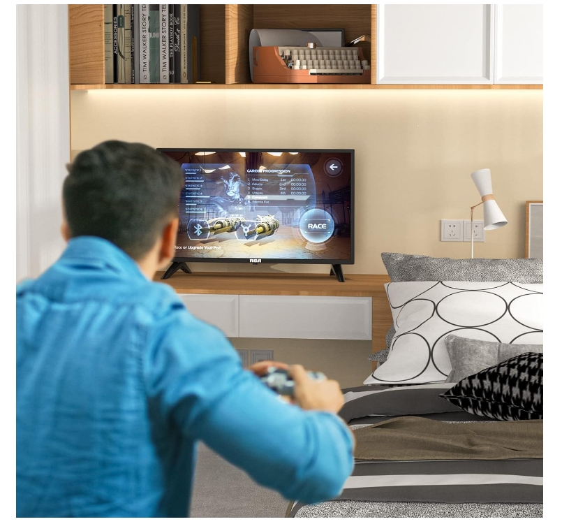 RCA 720P TV, Freeview HD Dolby Digital Audio DVB T2/S2 HD LED Backlighting Display TV