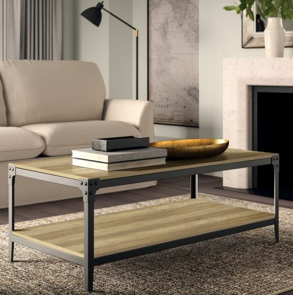 4 Legs Coffee Table with Storage