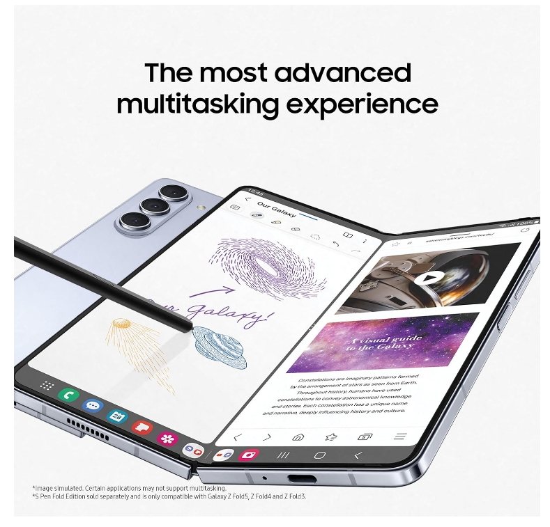 Samsung Galaxy Z Fold5, Unlocked Android Smartphone