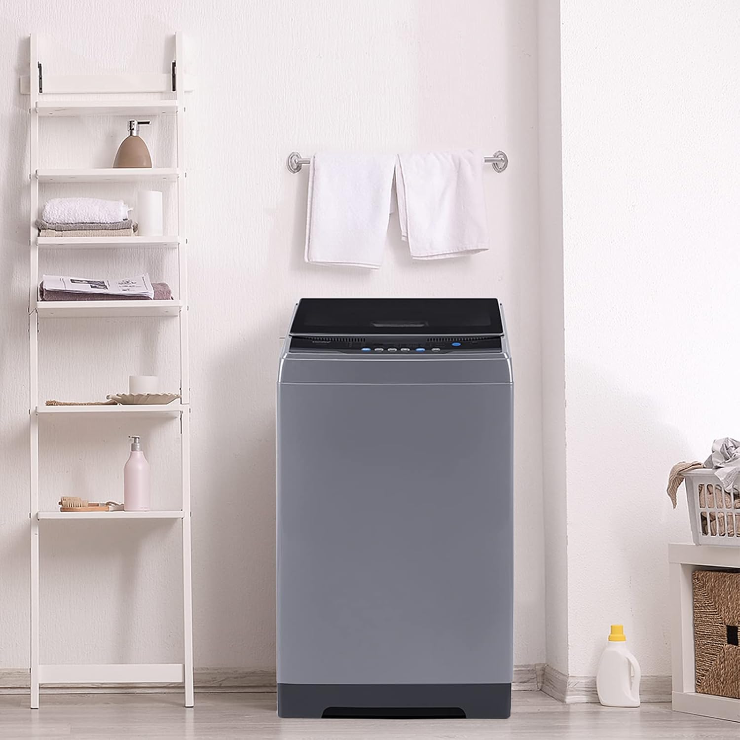 COMFEE’ Washing Machine 2.4 Cu.ft LED Portable Washing Machine and Washer Lavadora Portátil Compact Laundry
