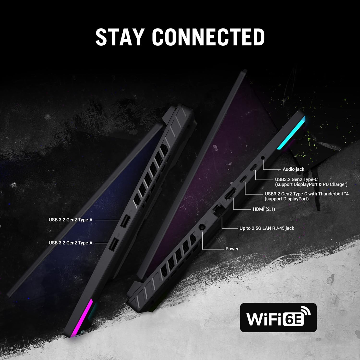 ASUS ROG Strix G16 Gaming Laptop, 165Hz Display, NVIDIA® GeForce RTX™ 4060, Intel Core i7-13650HX, 16GB DDR5, 1TB PCIe Gen4 SSD