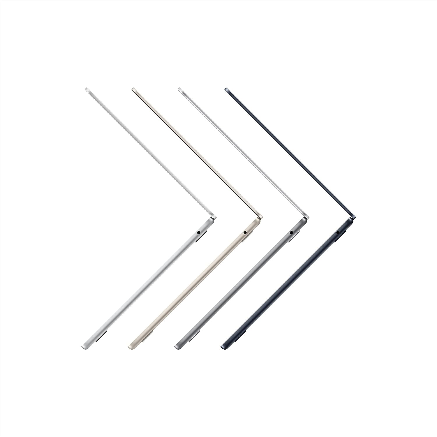 Apple 2022 MacBook Air laptop with M2 chip: 13.6-inch Liquid Retina display, 8GB RAM, backlit keyboard, 1080p FaceTime HD camera