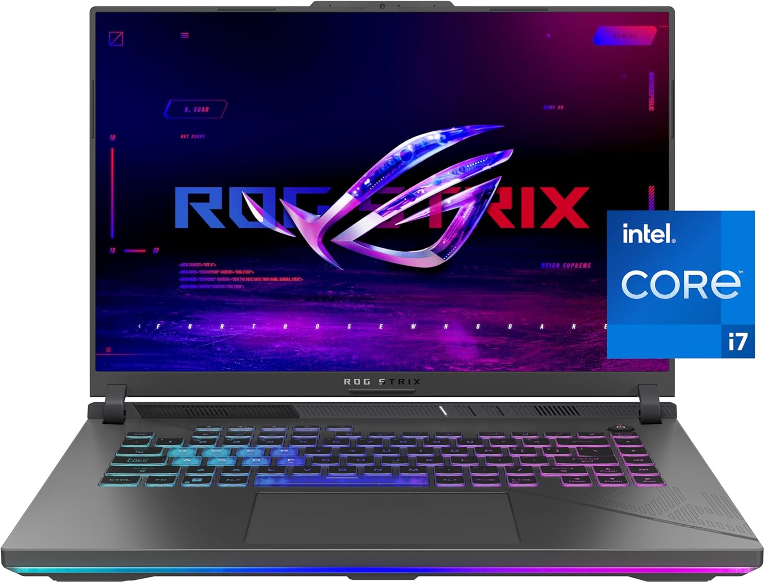 ASUS ROG Strix G16 Gaming Laptop, 165Hz Display, NVIDIA® GeForce RTX™ 4060, Intel Core i7-13650HX, 16GB DDR5, 1TB PCIe Gen4 SSD