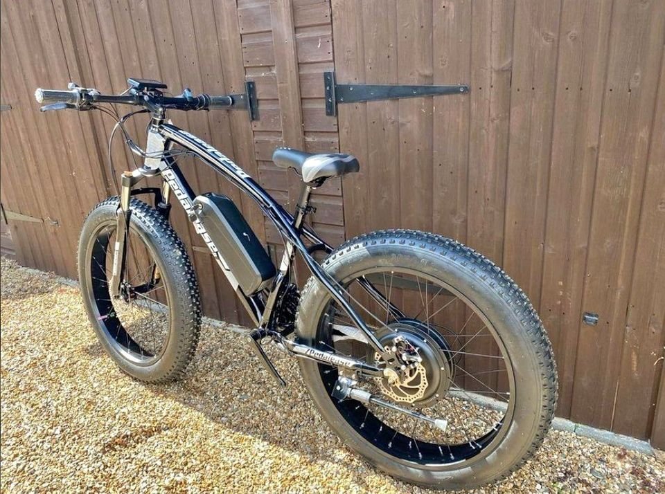 26 Fat Tire Electric Bike 48V 1000W Motor Snow Electric Bicycle