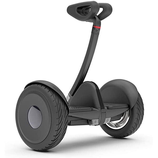 Segway Ninebot S and S-Max Smart Self-Balancing Electric Scooter with LED Light, Powerful and Portable, Compatible with Gokart kit Ninebot S, Black