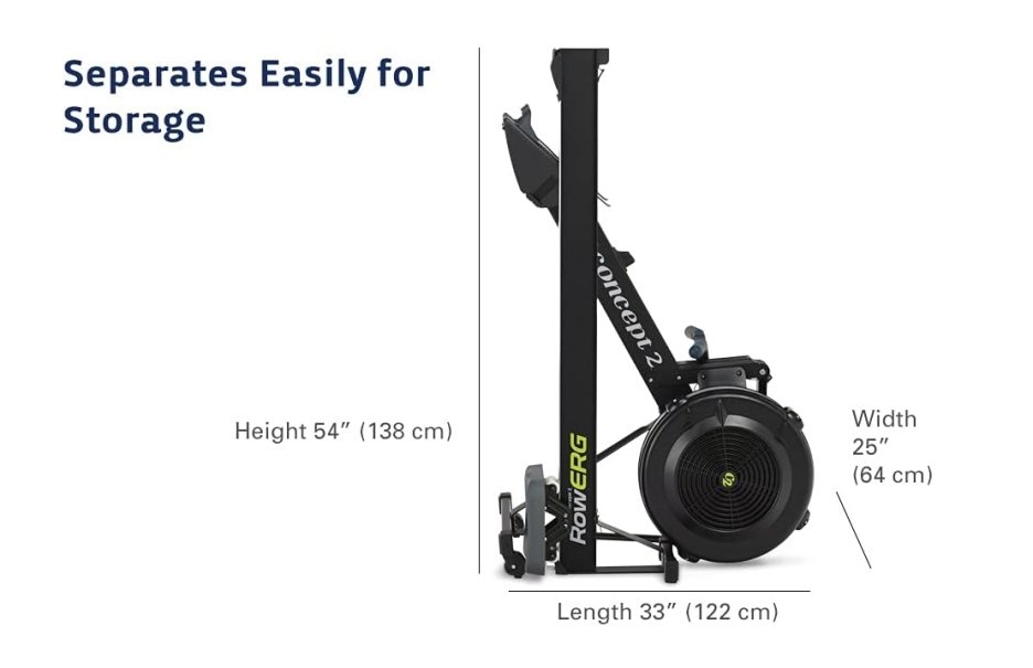 CONCEPT 2 MODEL D WITH PM5 IN BLACK, OUTSTANDING CONDITION!