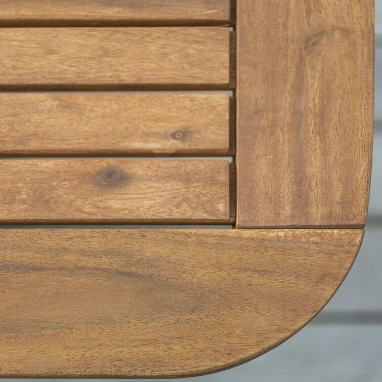 Alfonsi 4 - Person Rectangular Outdoor Dining Set