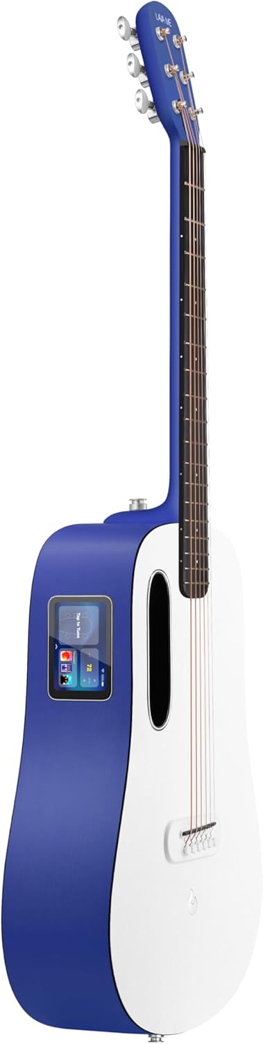 LAVA ME Play Electric-Acoustic Guitar with FreeBoost System, Smart Guitar with Guitar Bag, Data Cable, Truss Rod Wrench, Support 2.4Ghz WIFI/5G Bluetooth