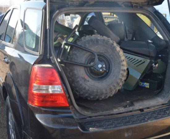 ALL-TERRAIN VEHICLE DESIGNED FOR OFF-ROAD