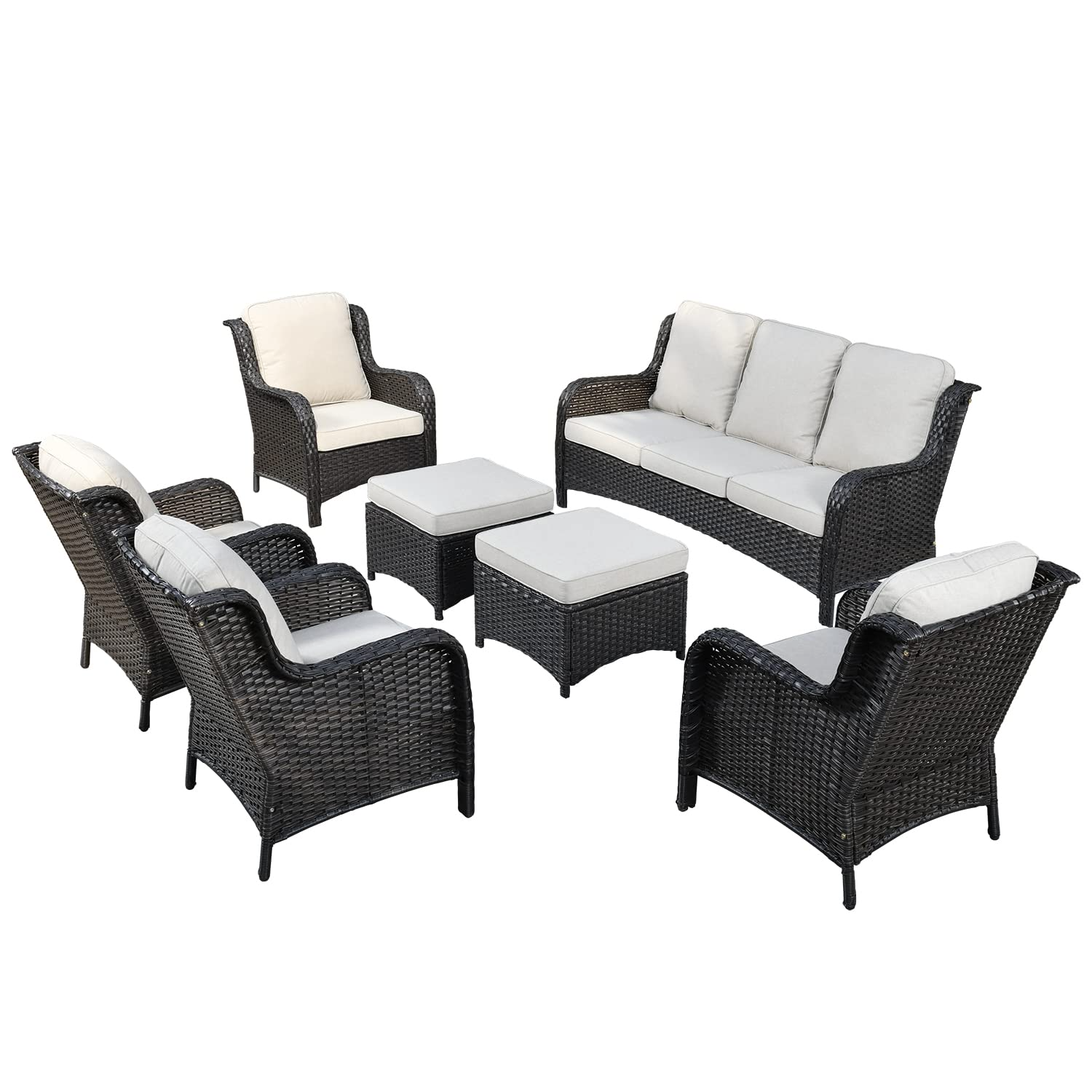 Outdoor Furniture Patio Furniture Set 7 Pcs