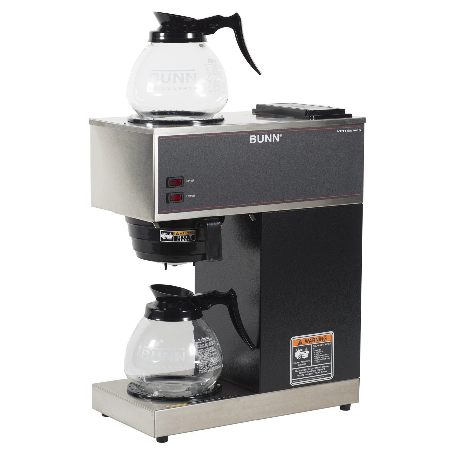 BUNN 33200.0015 VPR-2GD 12-Cup Pourover Commercial Coffee Brewer
