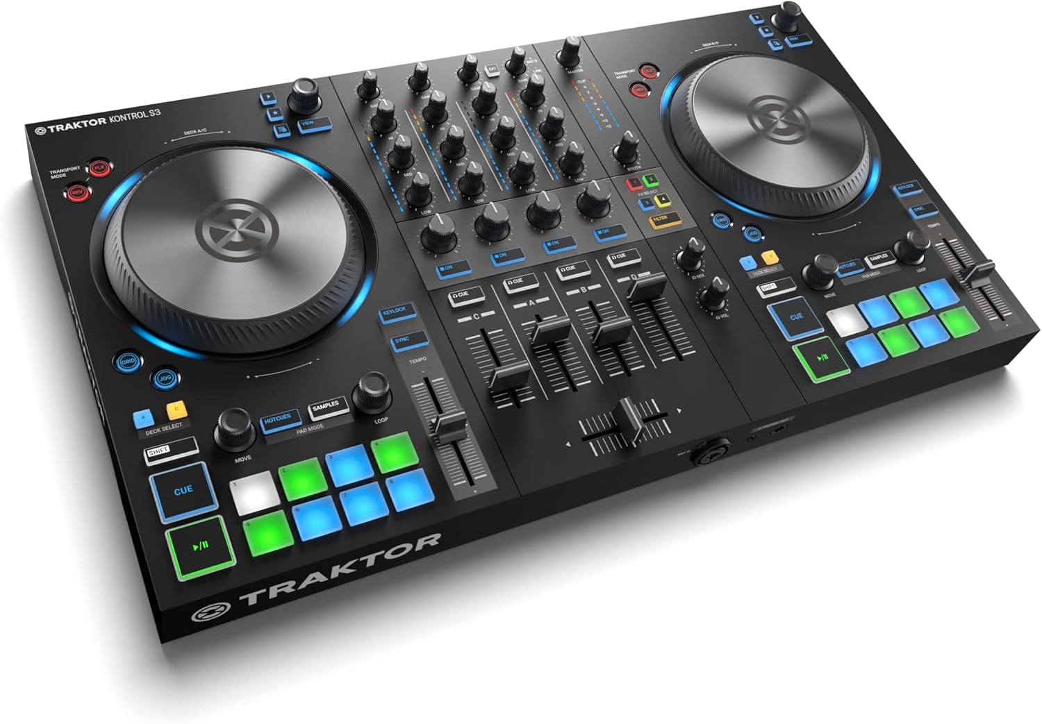 NATIVE INSTRUMENTS Traktor Kontrol S3 DJ Controller + Traktor Pro 4 Software