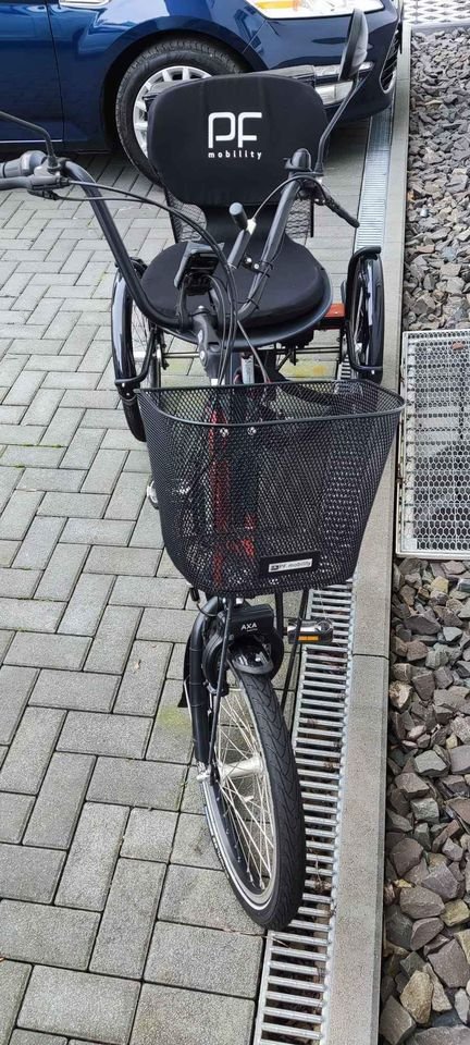 E-Bike SHIMANO Disco 20 Zoll 5-Gang Tiefeinsteiger Dreirad
