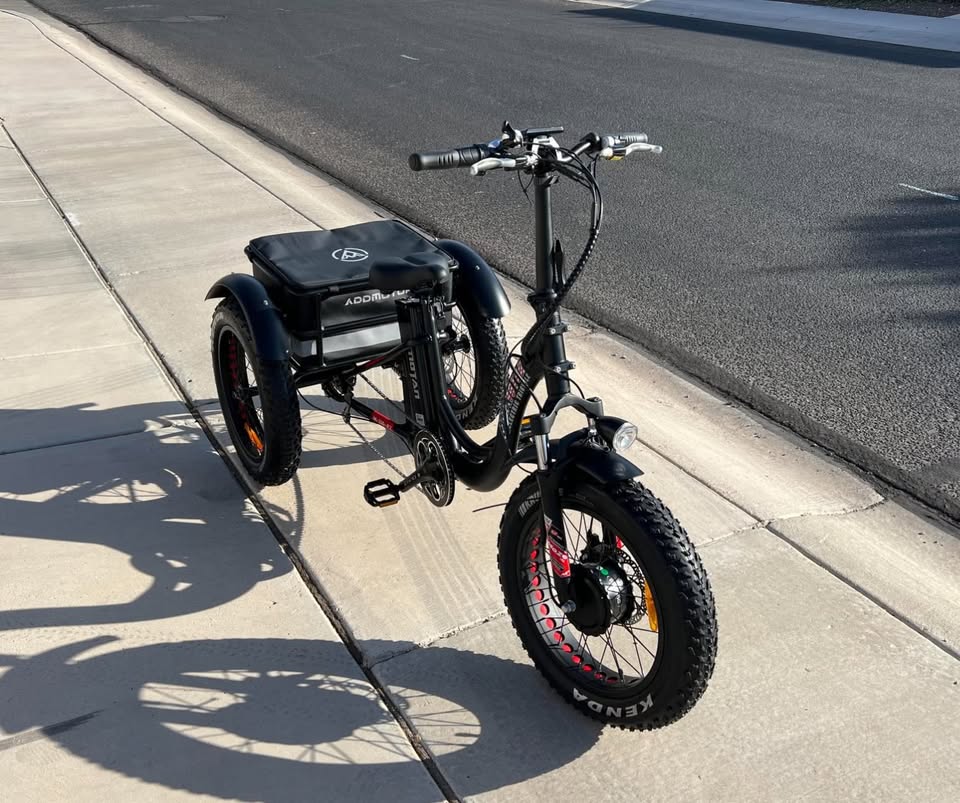 Addmotor Electric Trike for Adults, 85MI Long Range, 450 lbs,M330 II Electric