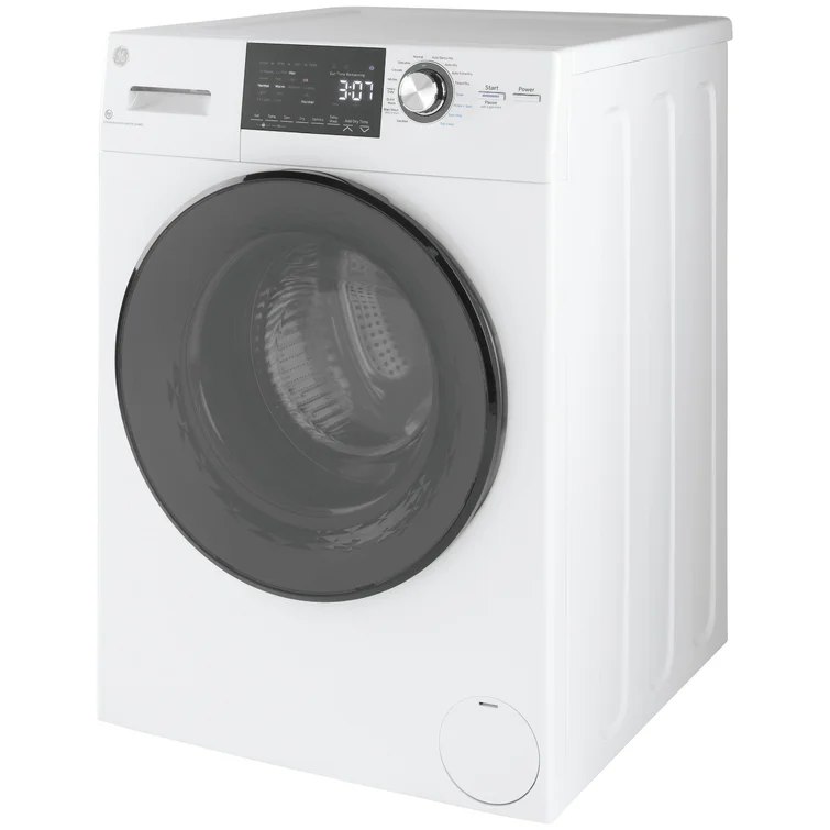 2.4 cubic feet front-loading washing machine and 2.4 cubic feet electric drye