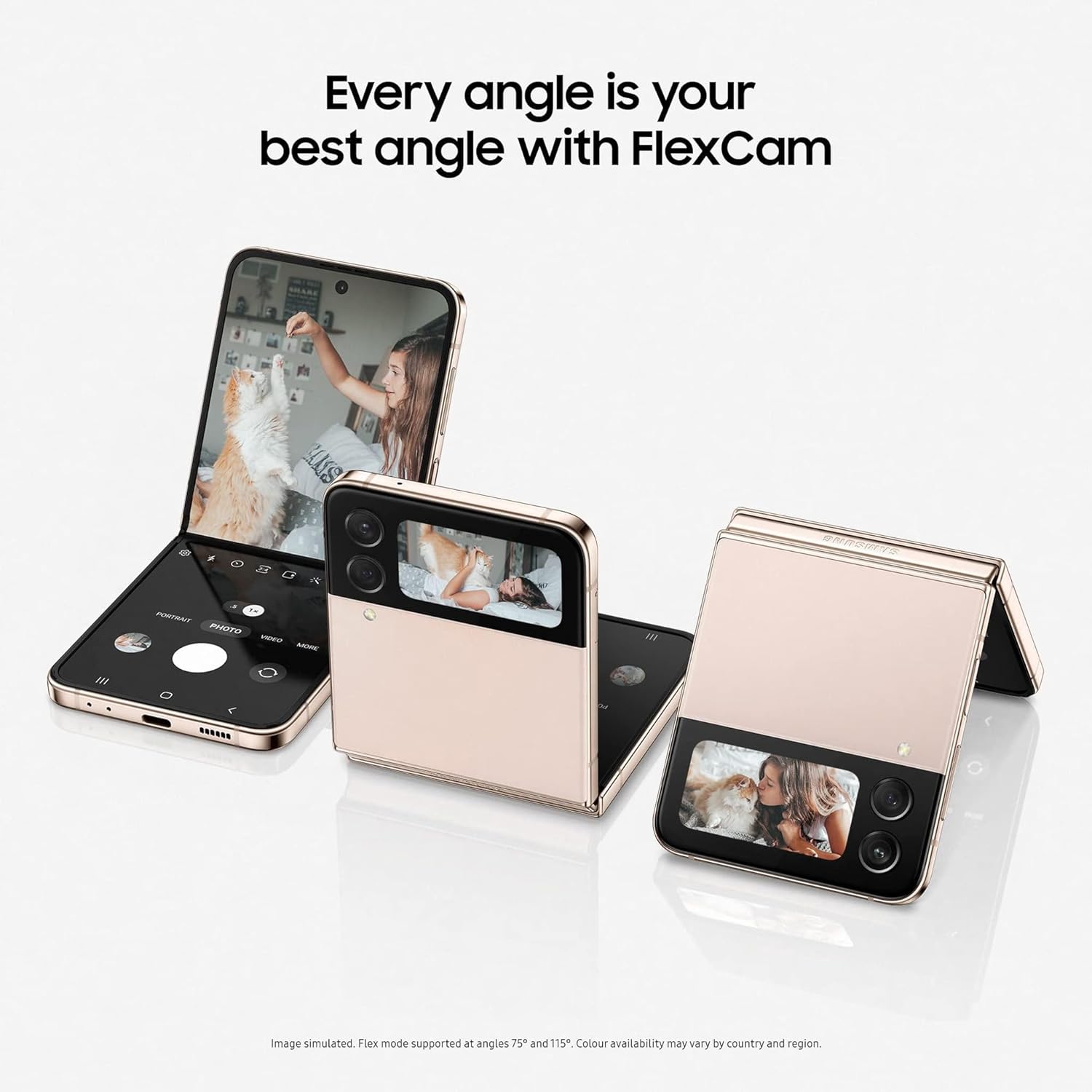 Samsung Galaxy Z Flip4 5G Smartphone Sim Free Android Folding Phone