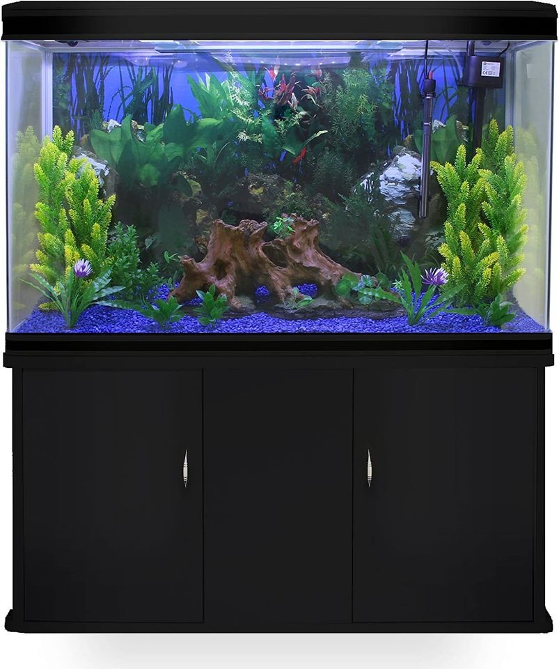 Large Fish Tank Aquarium 4ft 300L Marine Tropical Saltwater Freshwater