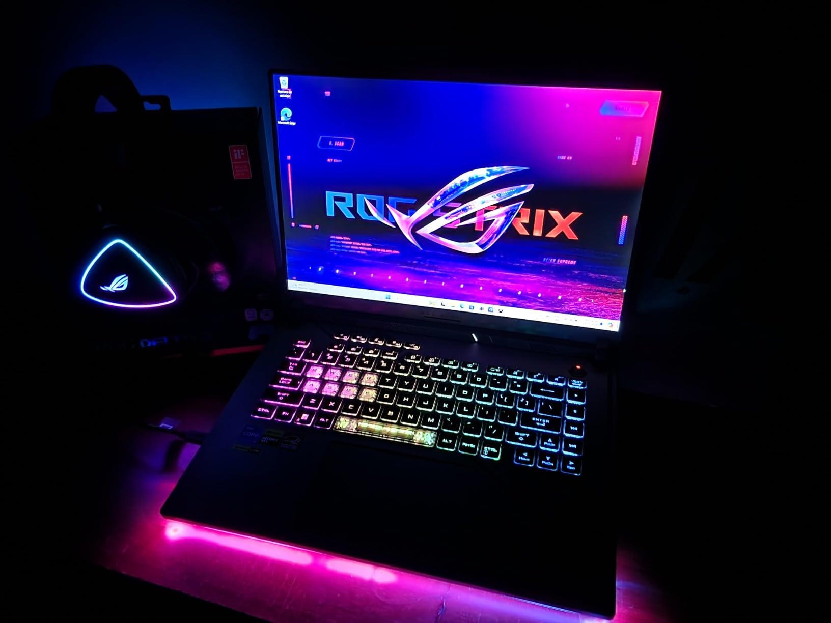 ASUS ROG Strix G16 Gaming Laptop, 165Hz Display, NVIDIA® GeForce RTX™ 4060, Intel Core i7-13650HX, 16GB DDR5, 1TB PCIe Gen4 SSD