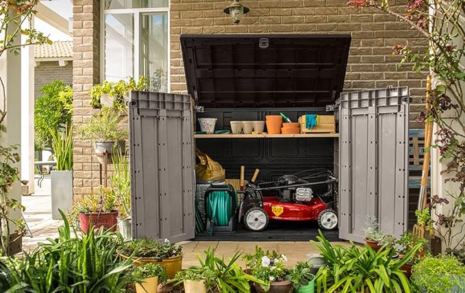 Keter 250001 Store It Out Pro Outdoor Storage Shed, 145.5 x 82 x 123cm