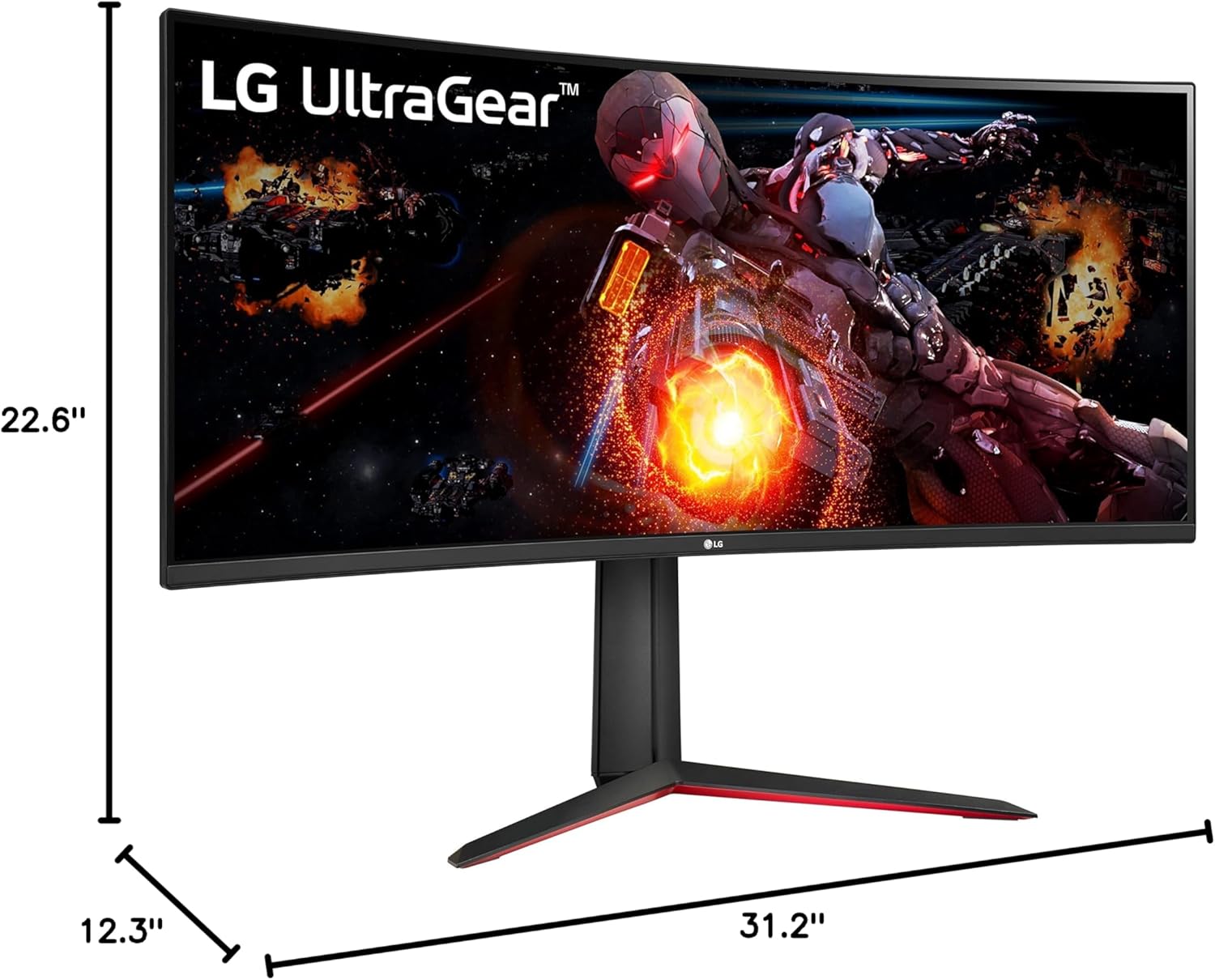 LG UltraGear QHD 34-Inch Curved Gaming Monitor
