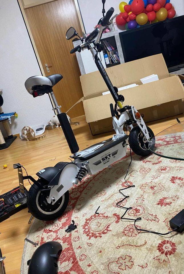 Rolektro, E-Joy electric scooter 20 lithium, black, 36V-20AH battery, 500 watts