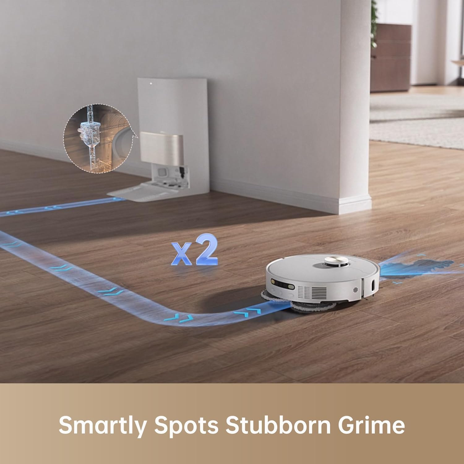 DREAME X40 Ultra Complete Robot Vacuum Cleaner, 12000 Pa Robotic Vacuum
