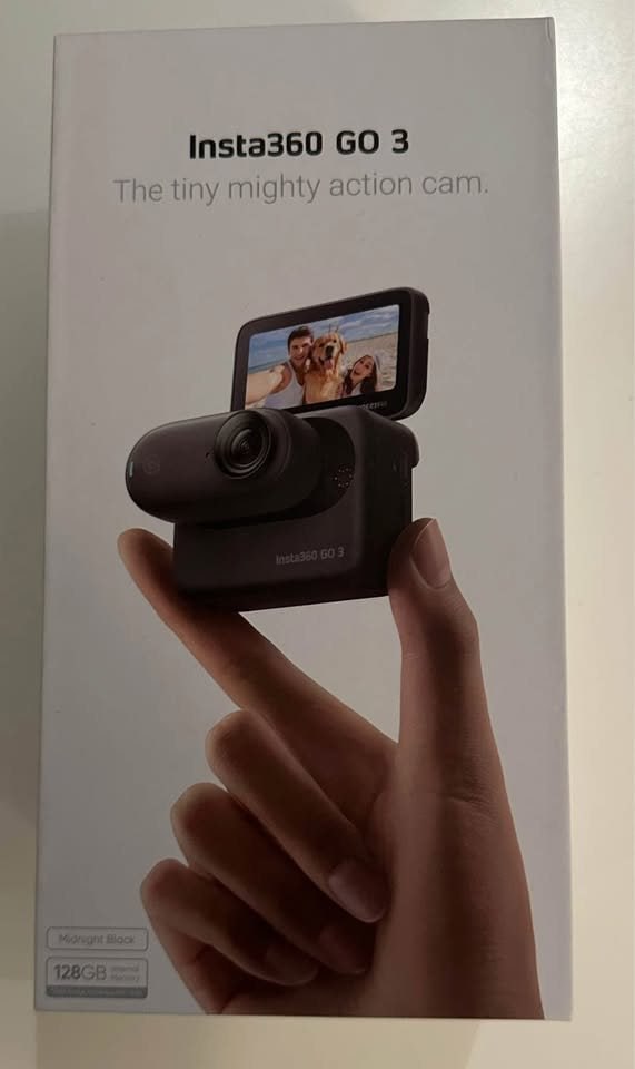 Insta360 GO3 Action Camera, 128 GB New