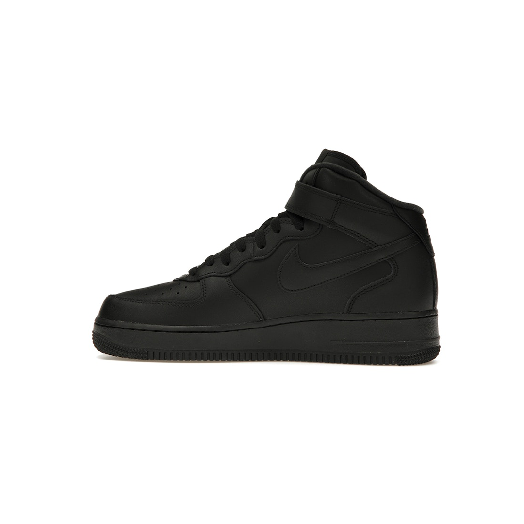 Supreme × Nike Air Force 1 Mid Black FW24 (FZ8784-001)