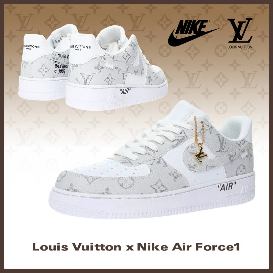【Louis Vuitton x Nike】コラボ Air Force 1 Low & Pilot Case White【日本未入荷】 超入手困難