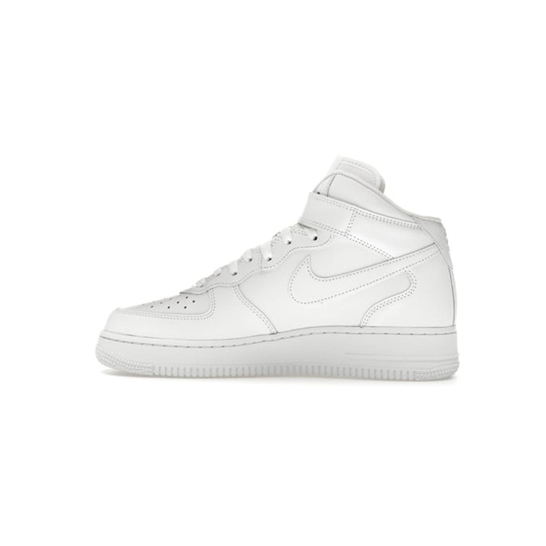Supreme × Nike Air Force 1 Mid White FW24 (FZ8784-100)
