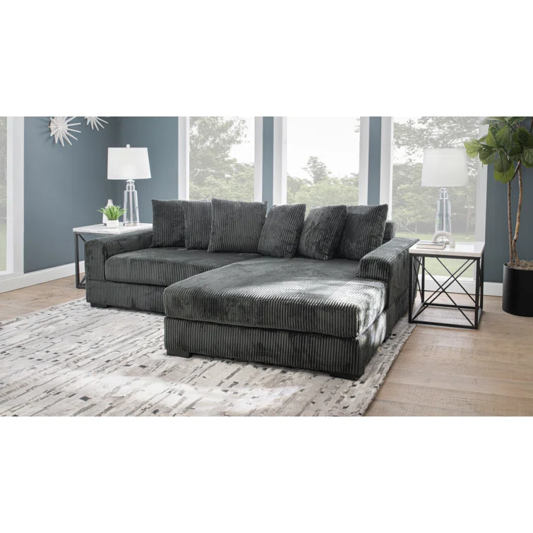 Luxe 108 Corduroy Sectional