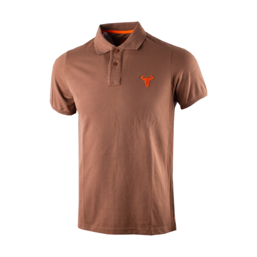 Wildebees Mens Casual Combat Pique Golfer