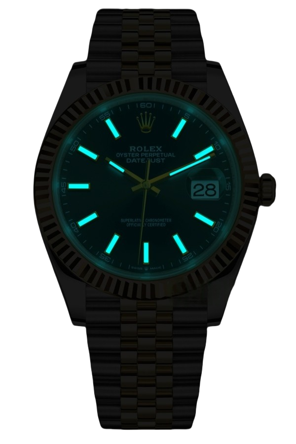 Rolex Datejust 41mm Super CloneSwiss Replica Watch Two Tone JubileeBracelet Black DialRef 126333-0014-3235Swiss Movement - SuperClonesRolex