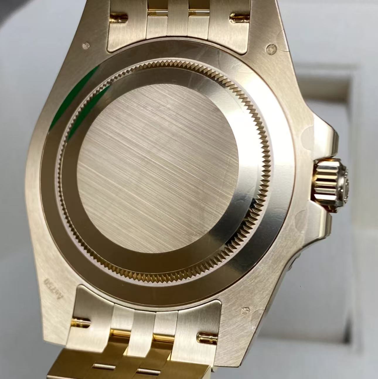 RolexGMT Master ll 2023 18kGold Jubilee Bracelet SuperClone Swiss Replica Watch Ref 126718 GRNR 3285 Swiss Movement - SuperClonesRolex